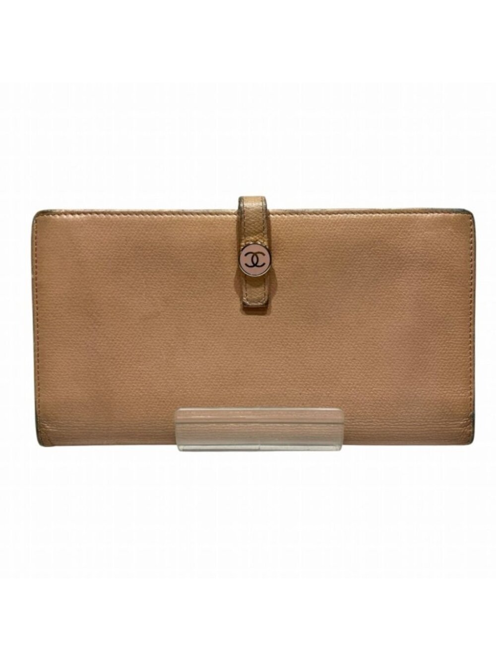 Chanel CC Logo Wallet Leather